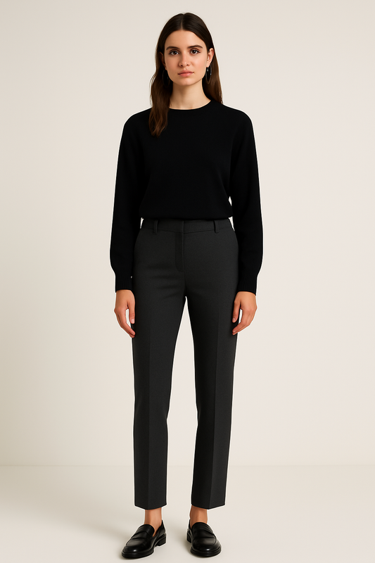 Mira Damen Hose – Slim-Fit High-Waist