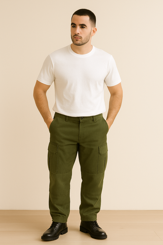 Liam Herren Cargo Hose – Robuste Baumwolle mit Taschen