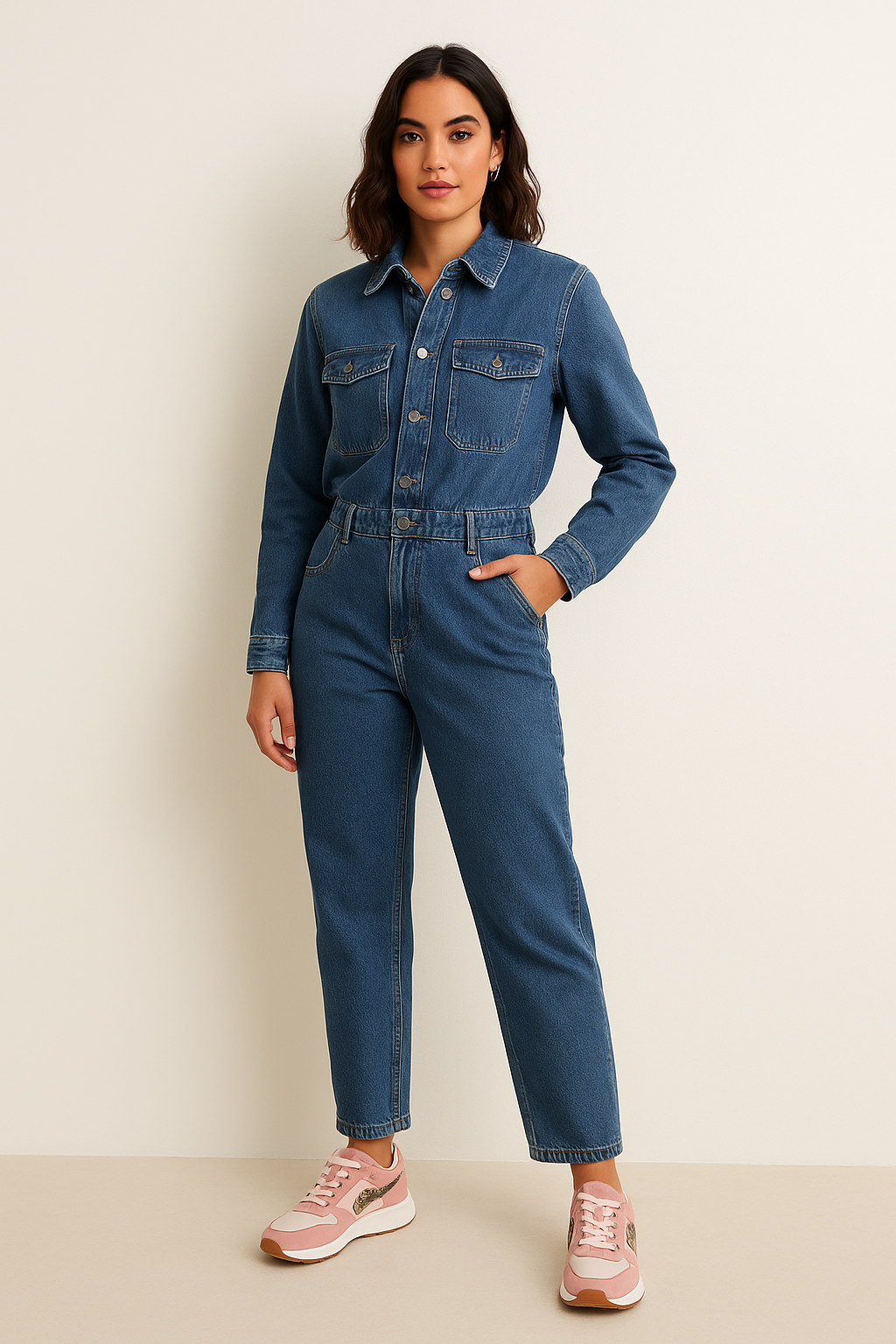 Nina Damen Retro Sneaker – Mit Leopardenmuster– Kontrastdesign im Vintage-Stil